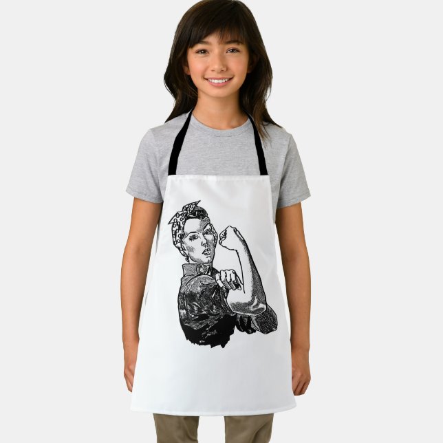 Rosie The Riveter - I Can Do It! Apron (Insitu)