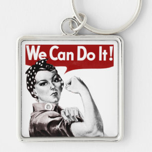 +{ Rosie the Riveter }+ Keychain