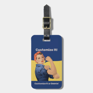 Rosie the Riveter Luggage Tag