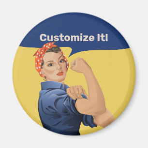 Rosie the Riveter Magnet