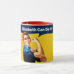 Rosie the Riveter   Mug   Personalize