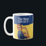 Rosie the Riveter Mugs | Personalized text<br><div class="desc">Create your own Unique Rosie the Riveter Mugs | Personalized text</div>