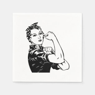 Rosie the Riveter Napkin