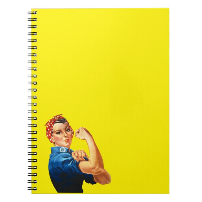 Rosie The Riveter Notebook (Front)