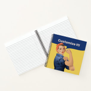 Rosie the Riveter Notebook