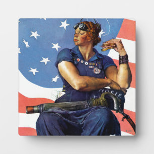"Rosie the Riveter" Plaque