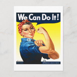 Rosie the Riveter Postcard