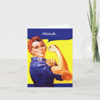 Rosie the Riveter Promotion job congratulations