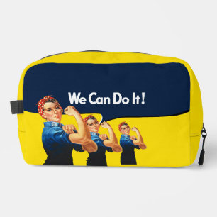 Rosie The Riveter Retro Style Dopp Kit