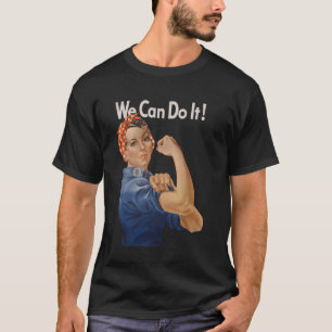 Rosie The Riveter Shirt We Can Do It Feminist Retr