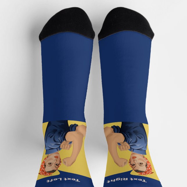 Rosie the Riveter Socks (Top)