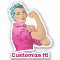 Rosie the Riveter Sticker