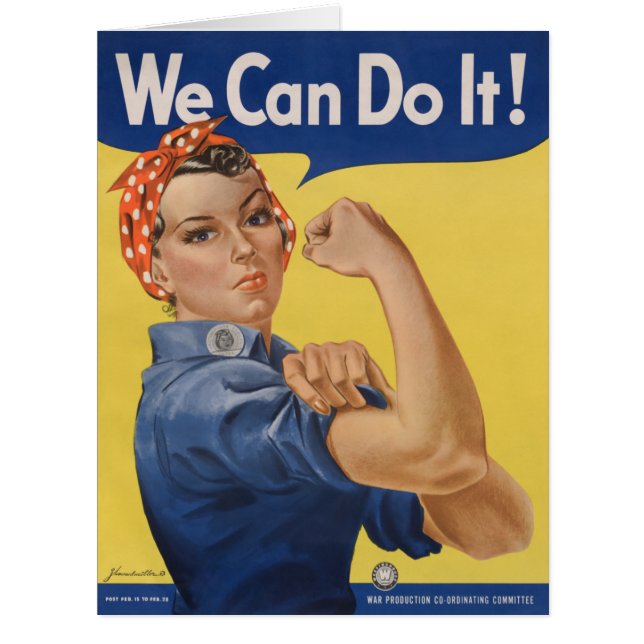 Rosie the Riveter: Strong Women Female Empowerment (Front)