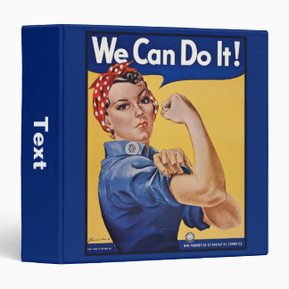 Rosie the Riveter: Strong Women Female Empowerment Binder