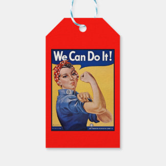 Rosie the Riveter: Strong Women Female Empowerment Gift Tags