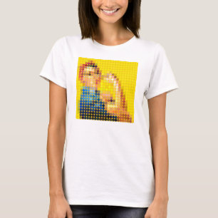 Rosie the Riveter "We Can Do It!" pixeldot T-Shirt