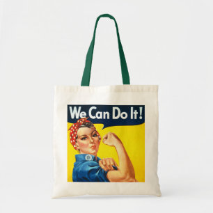 Rosie the Riveter We Can Do It Tote Bag