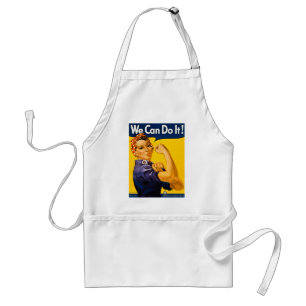 Rosie the Riveter We Can Do It Vintage Standard Apron