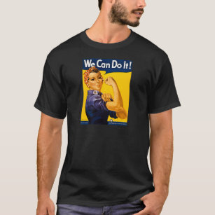 Rosie the Riveter We Can Do It Vintage T-Shirt