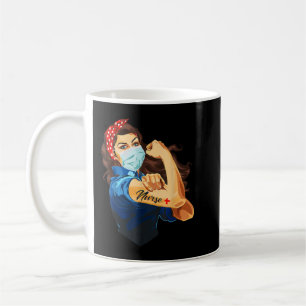 Rosie The Riveter - Woman Nurse T-shirt T-Shirt Coffee Mug