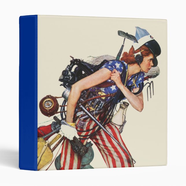 Rosie to the Rescue Binder (Front/Spine)