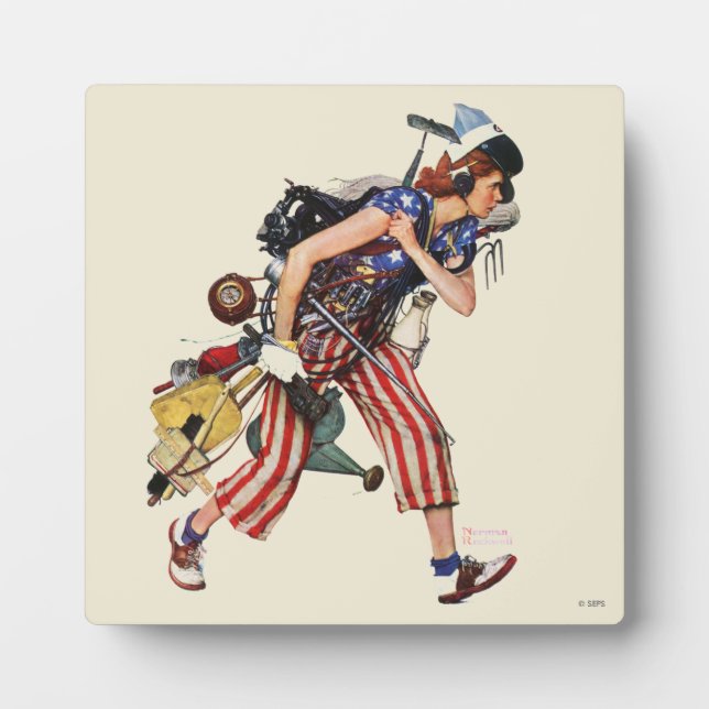 Rosie to the Rescue Plaque (Front)