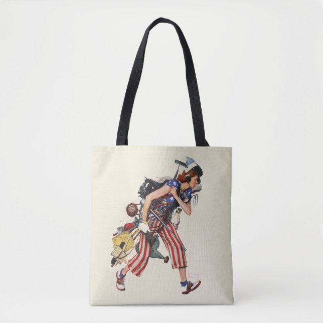 Rosie to the Rescue Tote Bag (Front)
