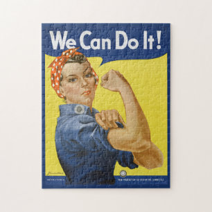 Rosie Vintage Art Cool Historical Photos Travel Jigsaw Puzzle