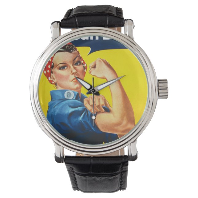 Rosie Vintage we can do it! Watch (Front)