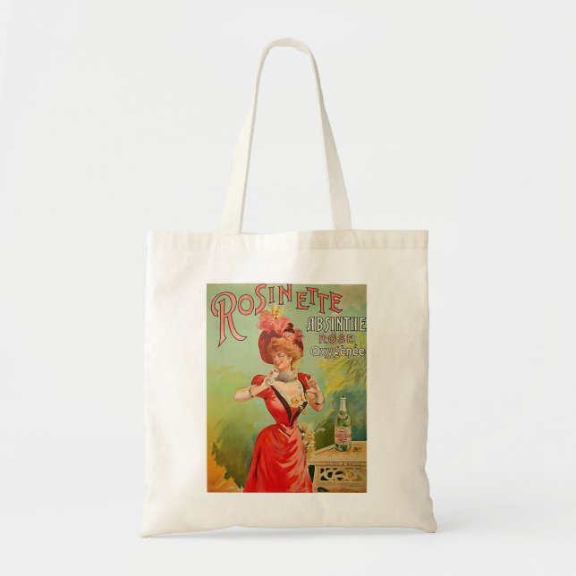 Rosinette Absinthe 1823 Tote Bag (Front)