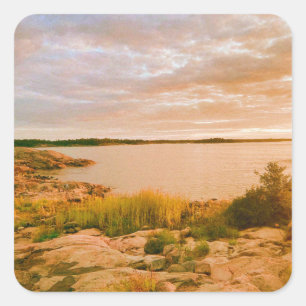 Roslagen - Summer in the swedish archipelago  Square Sticker