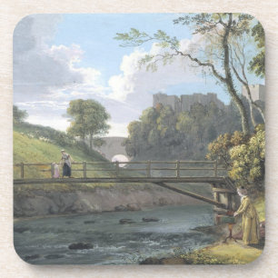 Roslin Castle, Midlothian (w/c and gouache on pape Coaster