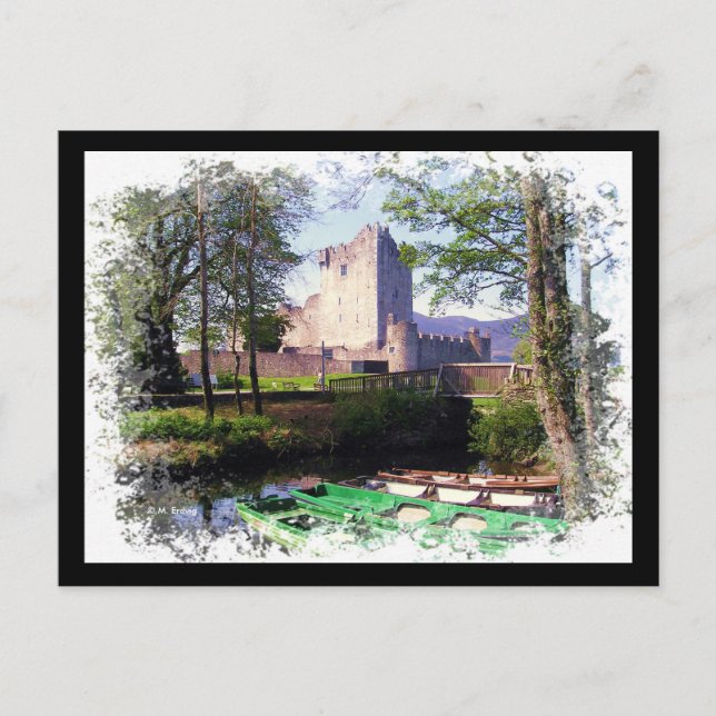 Ross Castle Ireland Postcard (Front)