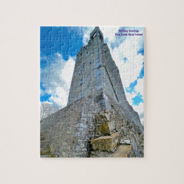   Ross Castle Kerry Ireland  Jigsaw Puzzle (Vertical)