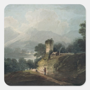 Ross Castle, Killarney, County Kerry Square Sticker