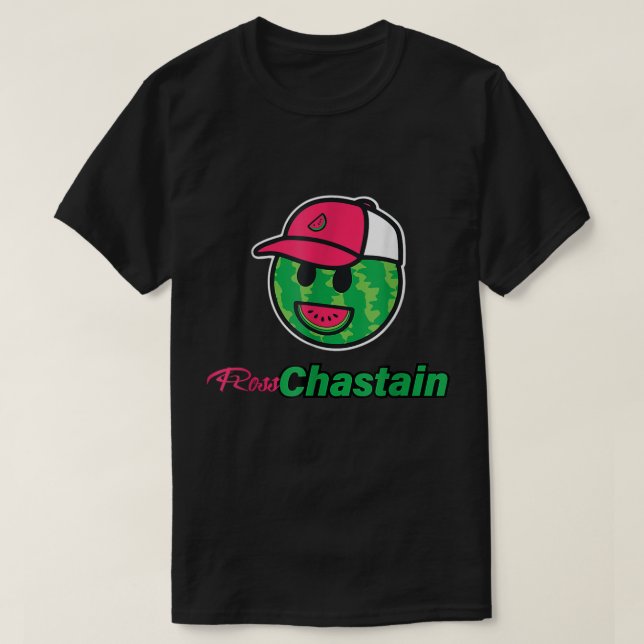 Ross Chastain, Funny Melon Man  T-Shirt (Design Front)