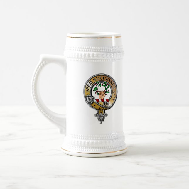 Ross Crest Badge Beer Stein (Left)