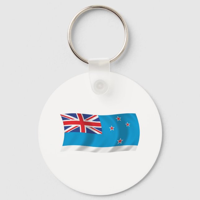 Ross Dependency Flag Keychain (Front)