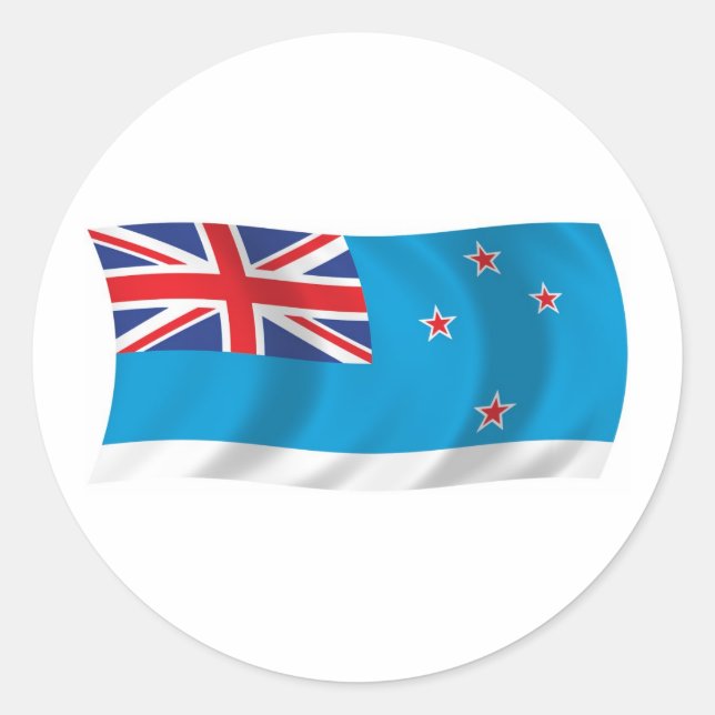 Ross Dependency Flag Sticker (Front)