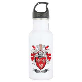 Ross Family Crest Coat of Arms 532 Ml Water Bottle