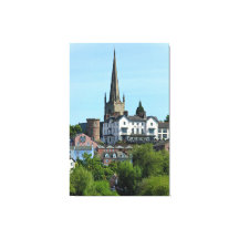Ross-On-Wye The Birthplace of Tourism Canvas