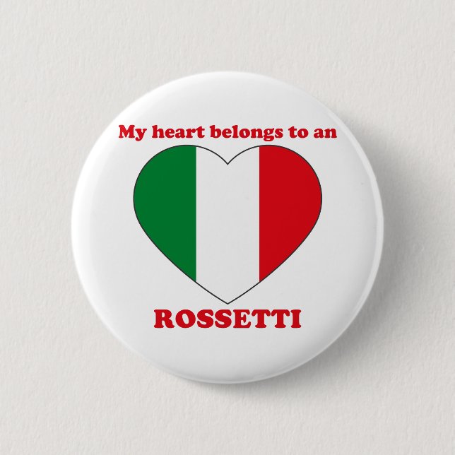 Rossetti 2 Inch Round Button (Front)