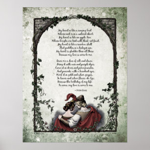 Rossetti "Love" Victorian Art Poster