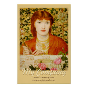 Rossetti Regina Cordium CC0650 Advertising Poster