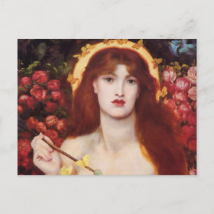 Rossetti Venus Verticordia Fine Art Postcard