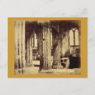 Rosslyn Chapel 1860 Postcard