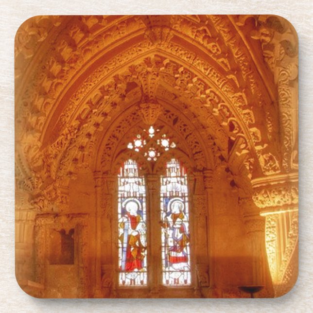 Rosslyn Chapel Interior Coaster (Front)