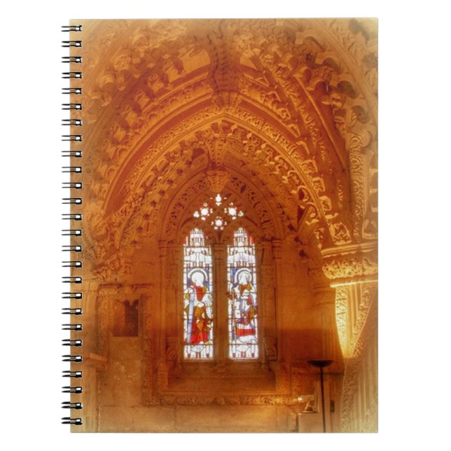 Rosslyn Chapel Interior Notebook (Front)