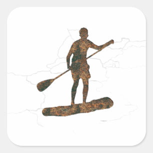 Rost Standup Paddeln Sticker