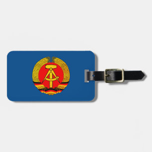 Rostock, DDR, Rostock, Communist East Germany GDR Luggage Tag